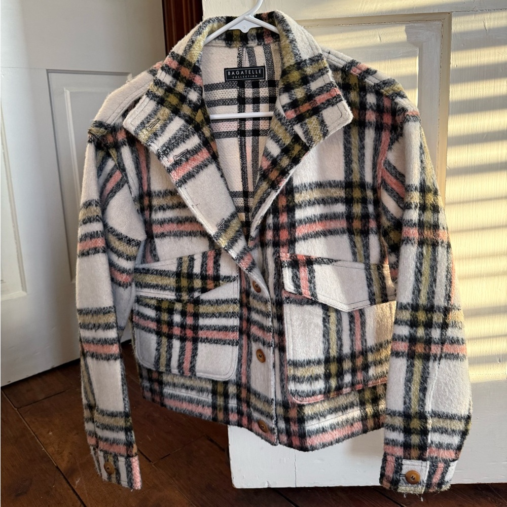 Bagatelle Plaid Jacket